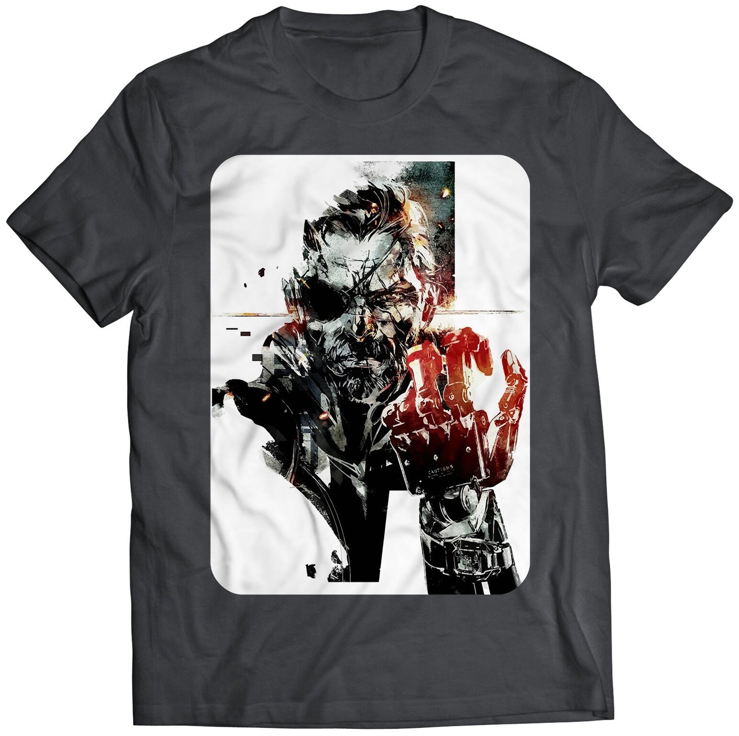 Big Boss Medic MGS V Premium Unisex T-shirt (Vectorized Design)