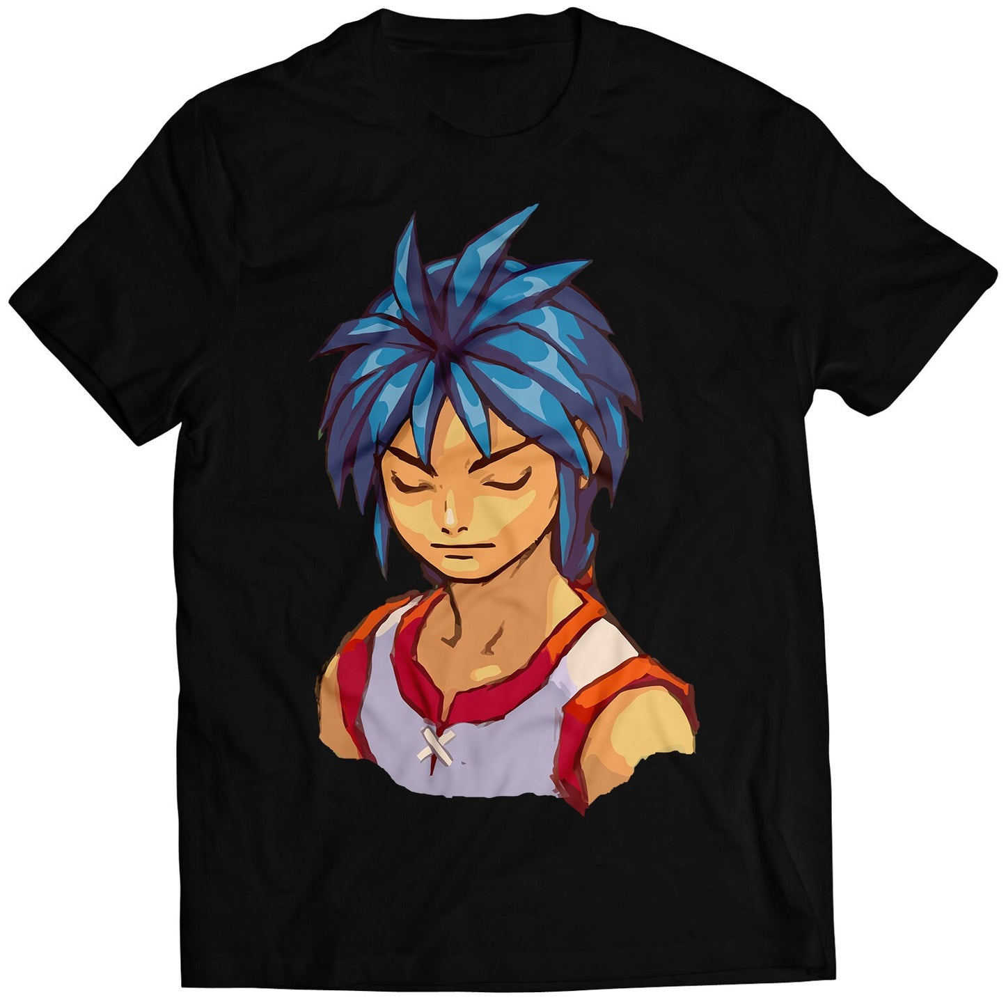 Ryu Portrait BOF Premium Unisex T-shirt (Vectorized Design)