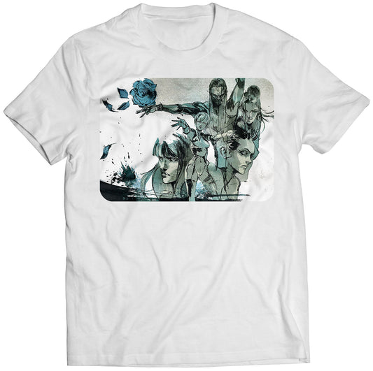 MGS 4 Villains Premium Unisex T-shirt (Vectorized Design)