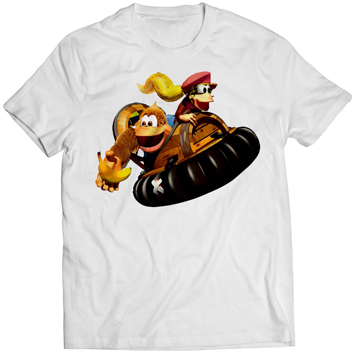 Dixie K0ng And Kiddy K0ng Smash Ultimate Premium Unisex T-shirt (Vectorized Design)