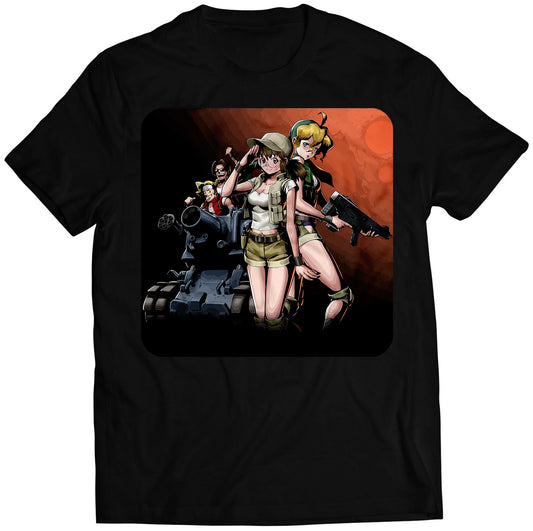 Metaal Slug Cover Premium Unisex T-shirt (Vectorized Design)