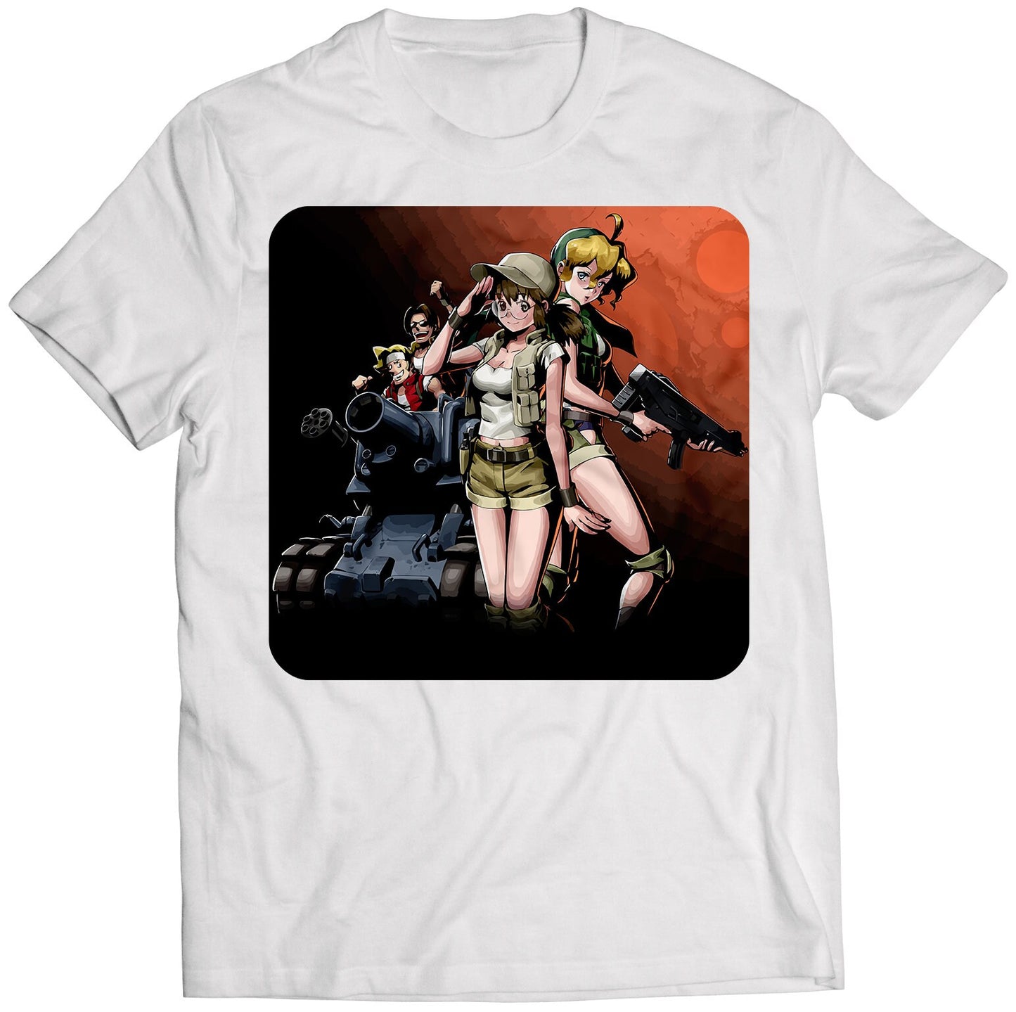 Metaal Slug Cover Premium Unisex T-shirt (Vectorized Design)