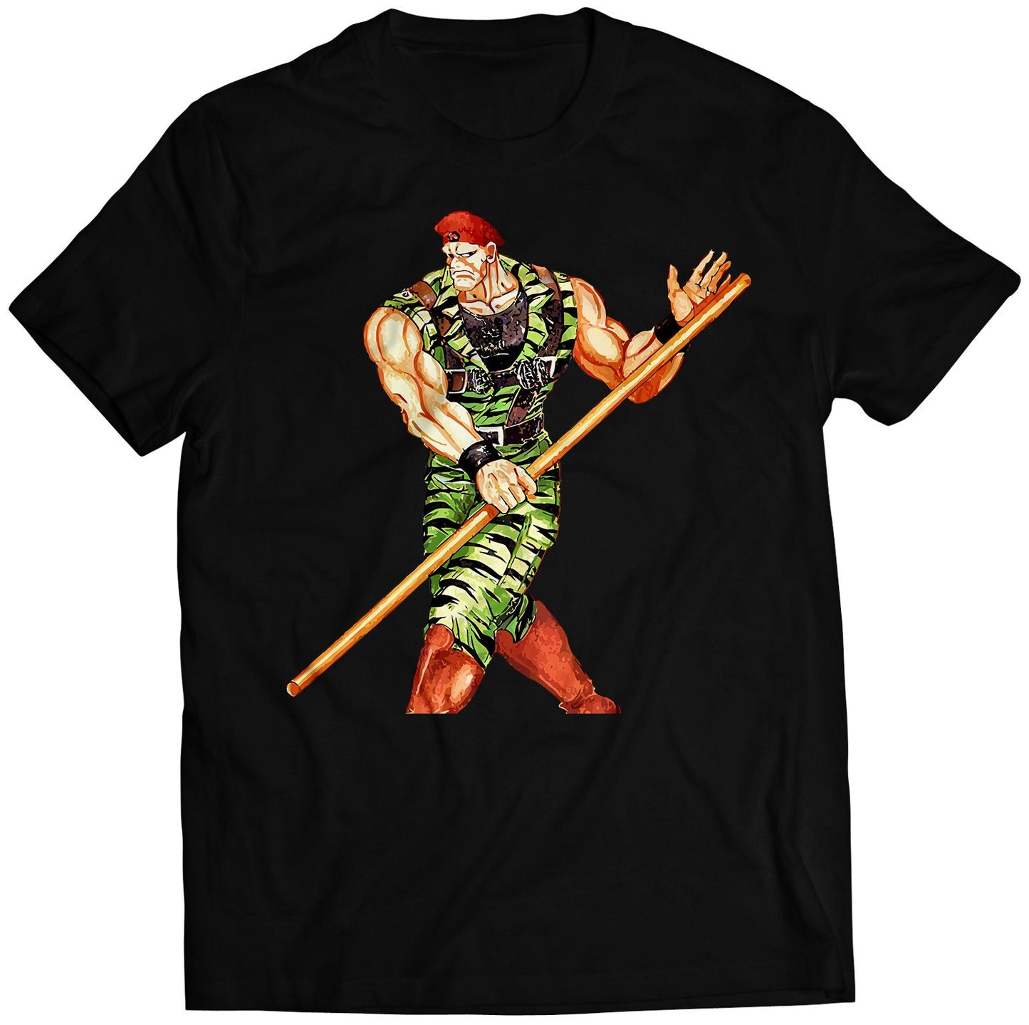 OG Rolento From Final Fight Premium Unisex T-shirt (Vectorized Design)