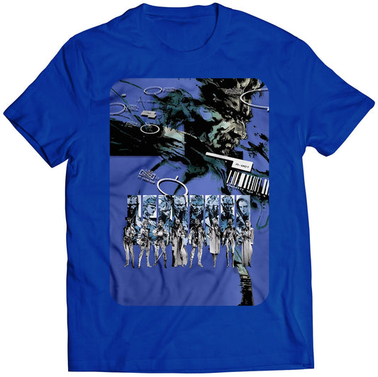 MGS 4 Promotional Cover Premium Unisex T-shirt (Vectorized Design)