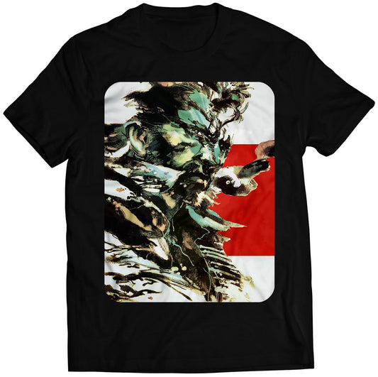 MGS Snake Rare Cover Premium Unisex T-shirt (Vectorized Design)