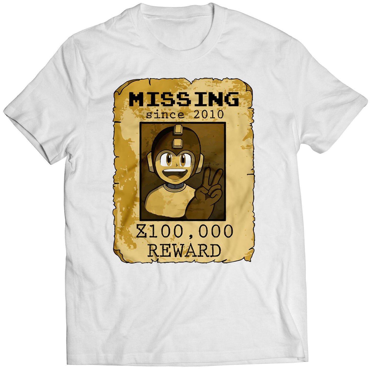 Mega Boy Rockboy Missing Since 2010 Premium Unisex T-shirt (Vectorized Design)