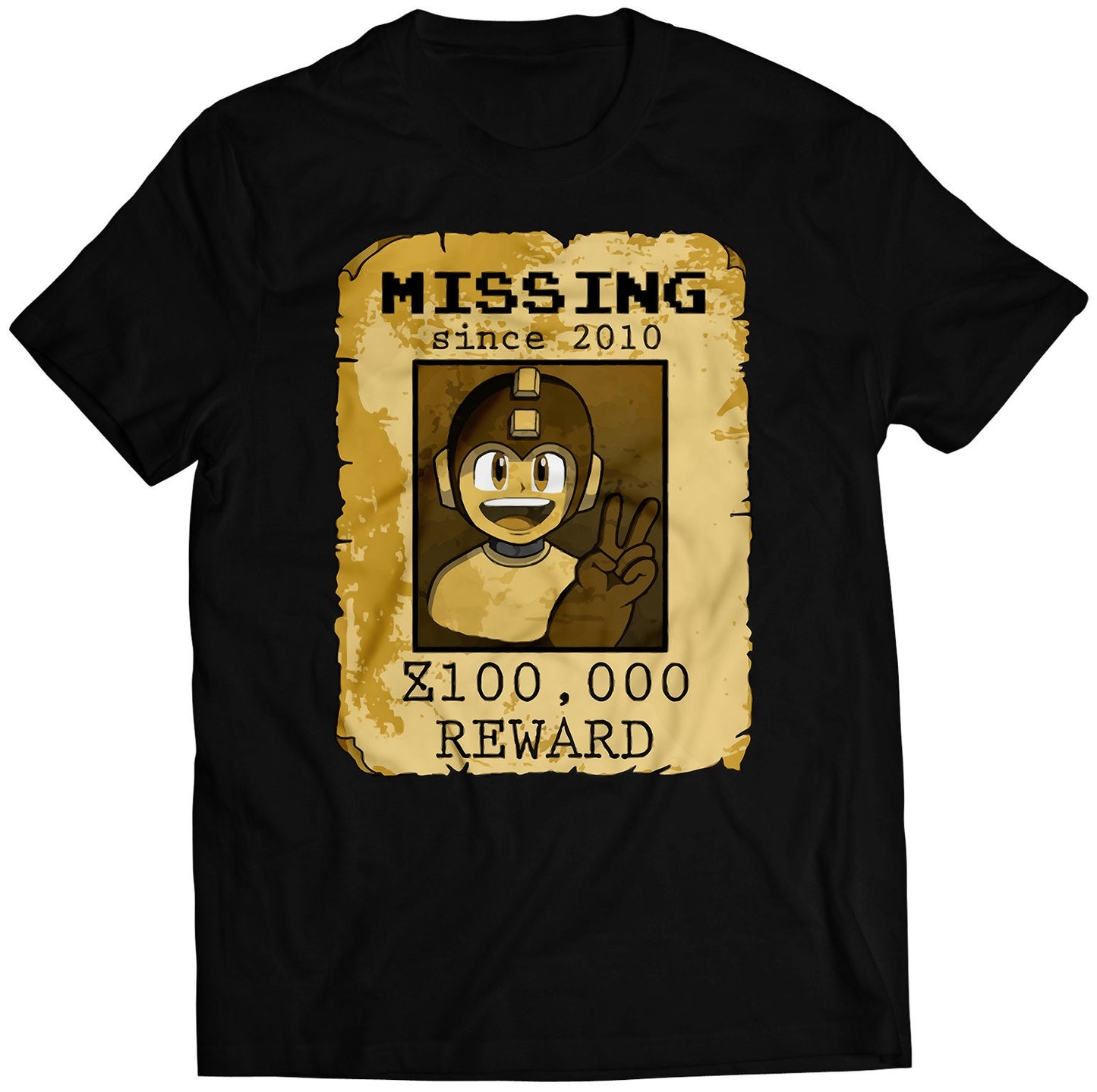 Mega Boy Rockboy Missing Since 2010 Premium Unisex T-shirt (Vectorized Design)