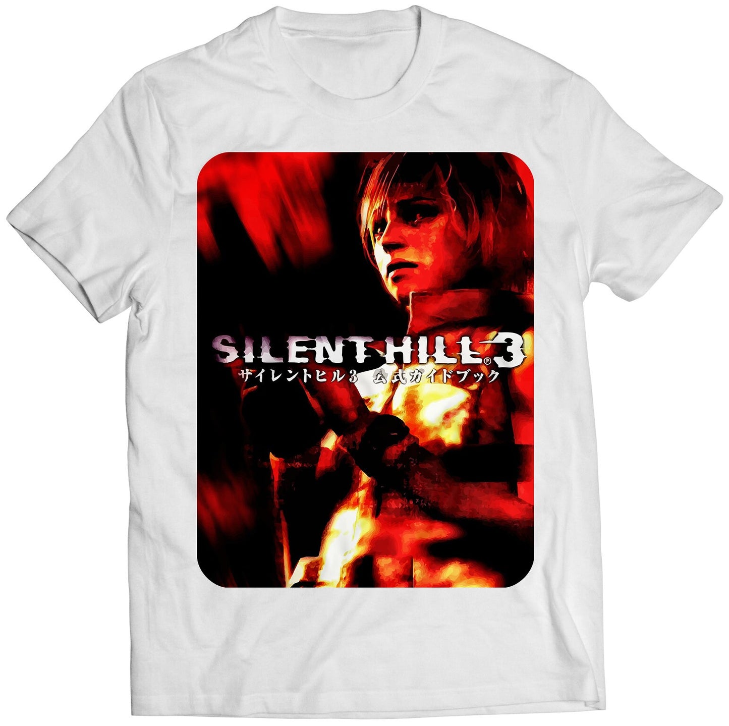 Silence Hill 3 Japanese Cover V2 Premium Unisex T-shirt (Vectorized Design)