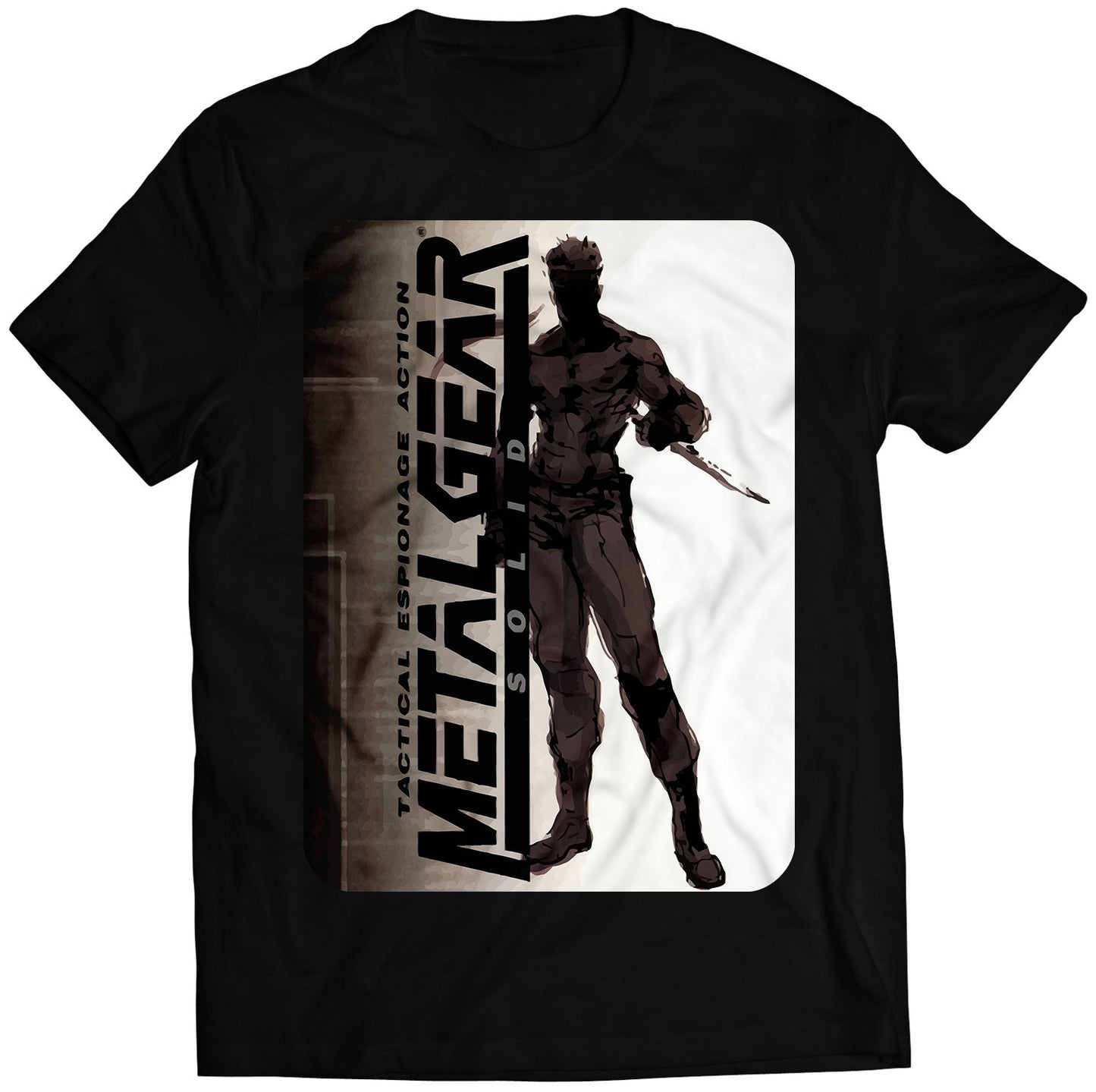 MGS Snake European Cover Premium Unisex T-shirt (Vectorized Design)