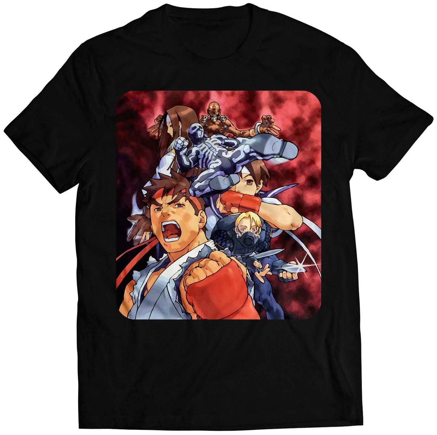 Street Fighter EX1 Cover Premium Unisex T-shirt (Vectorized Design)