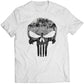 Punishment Distresed Skull Premium Unisex T-shirt (Vectorized Design)