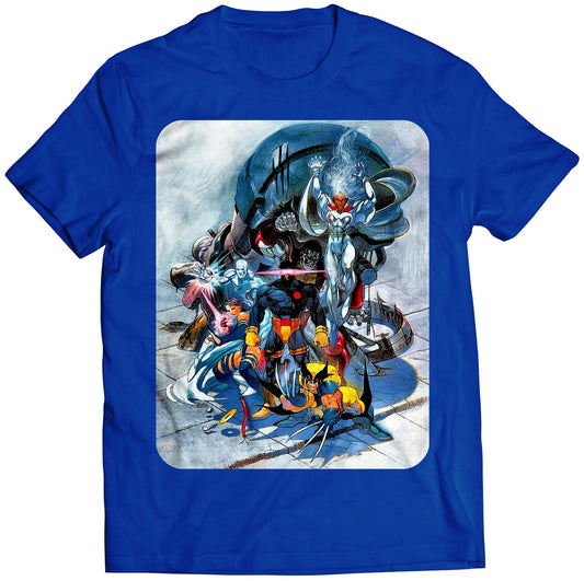 Mutants COTA Children Of The Atom Arcade Cover Premium Unisex T-shirt (Vectorized Design)