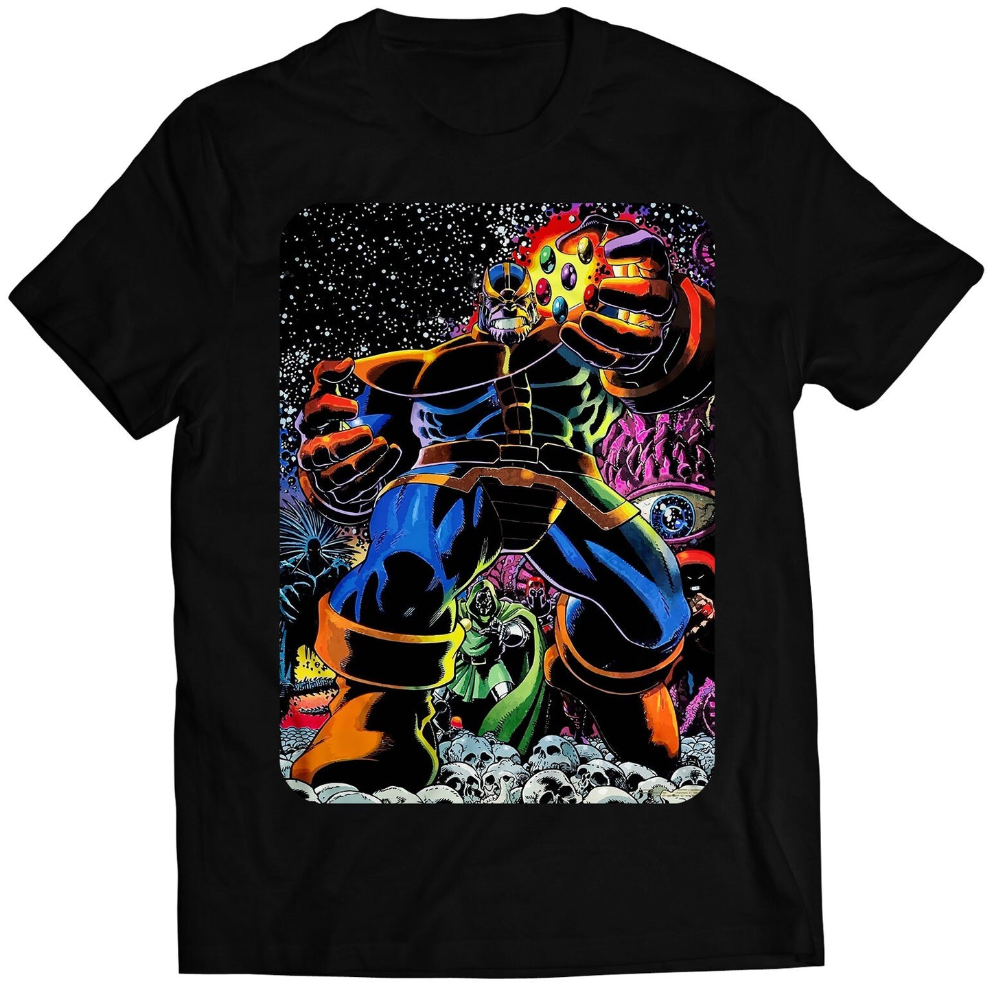 Marvel Super Heroes Arcade Cover Premium Unisex T-shirt (Vectorized Design)