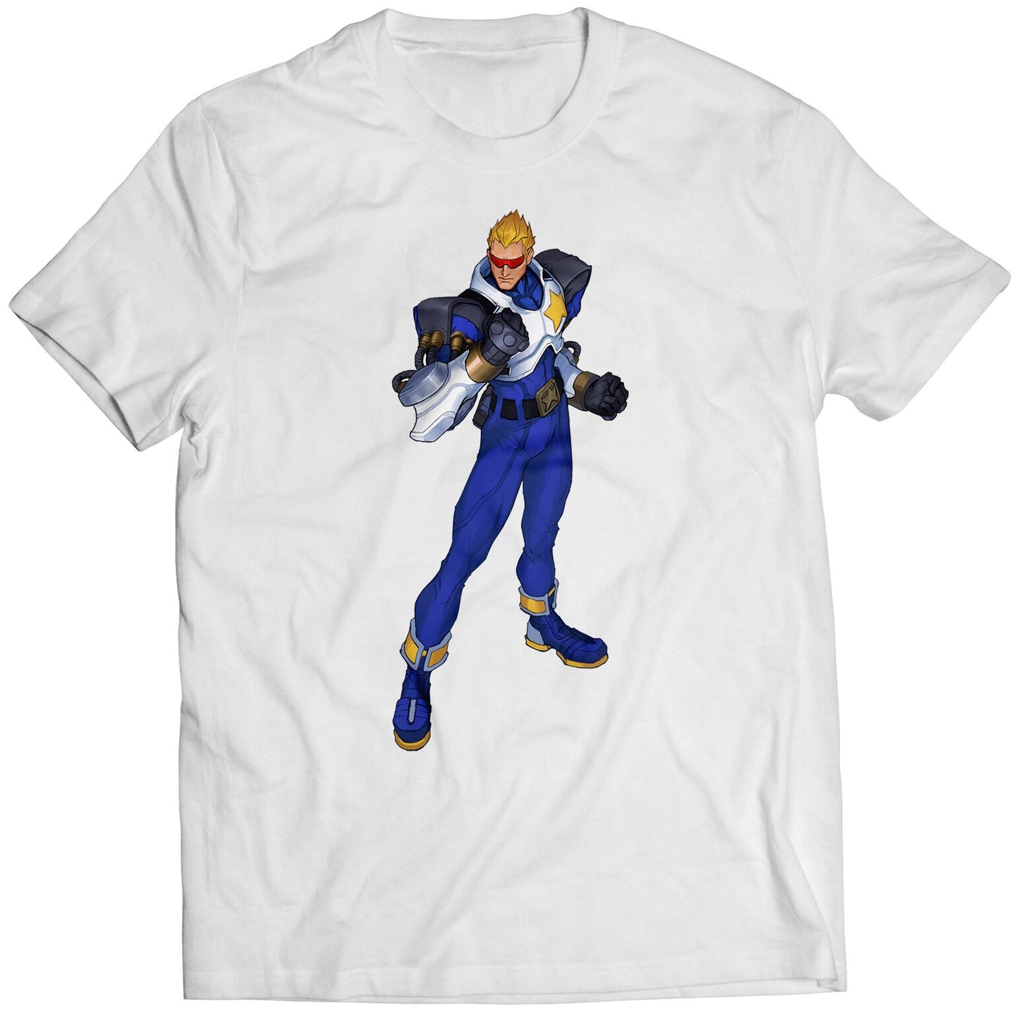 Cpt Commando Win Pose Premium Unisex T-shirt (Vectorized Design)