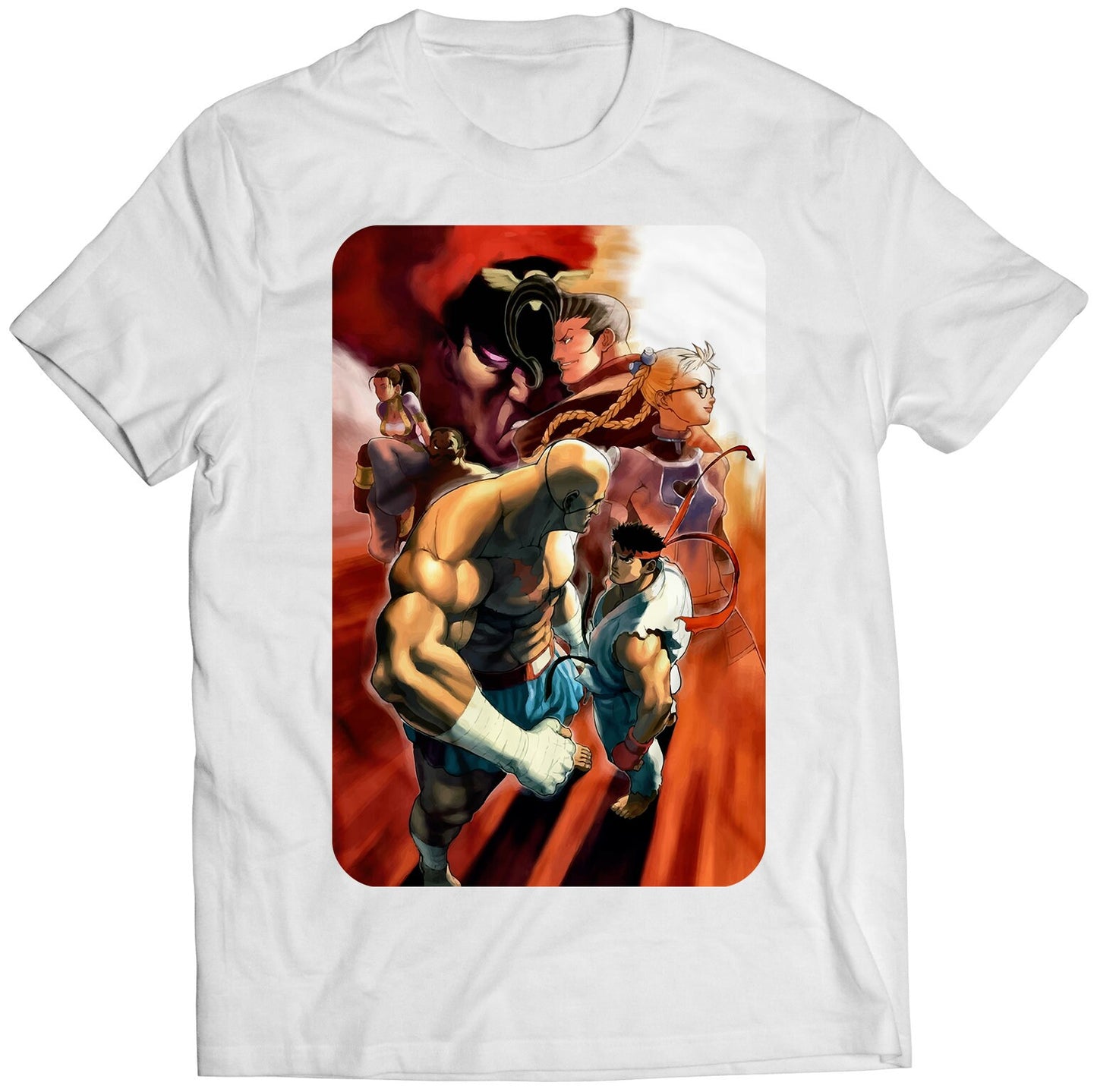 Street Fighting EX2 PS2 Cover Premium Unisex T-shirt (Vectorized Design)