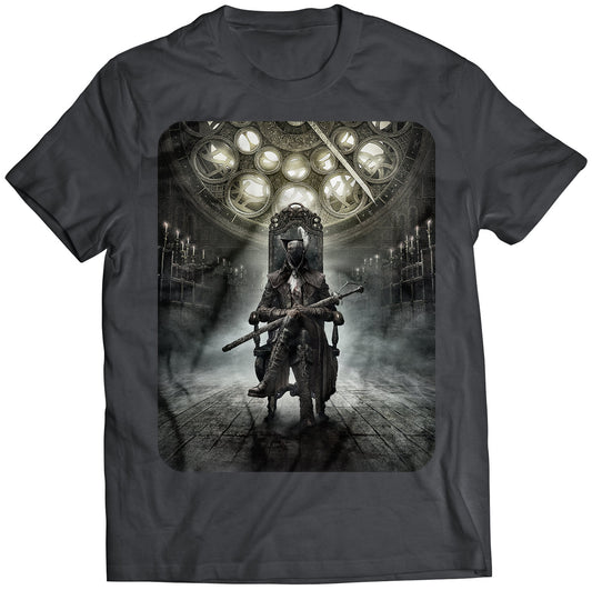 Old Hunter Cover Bloodyborne Premium Unisex T-shirt.