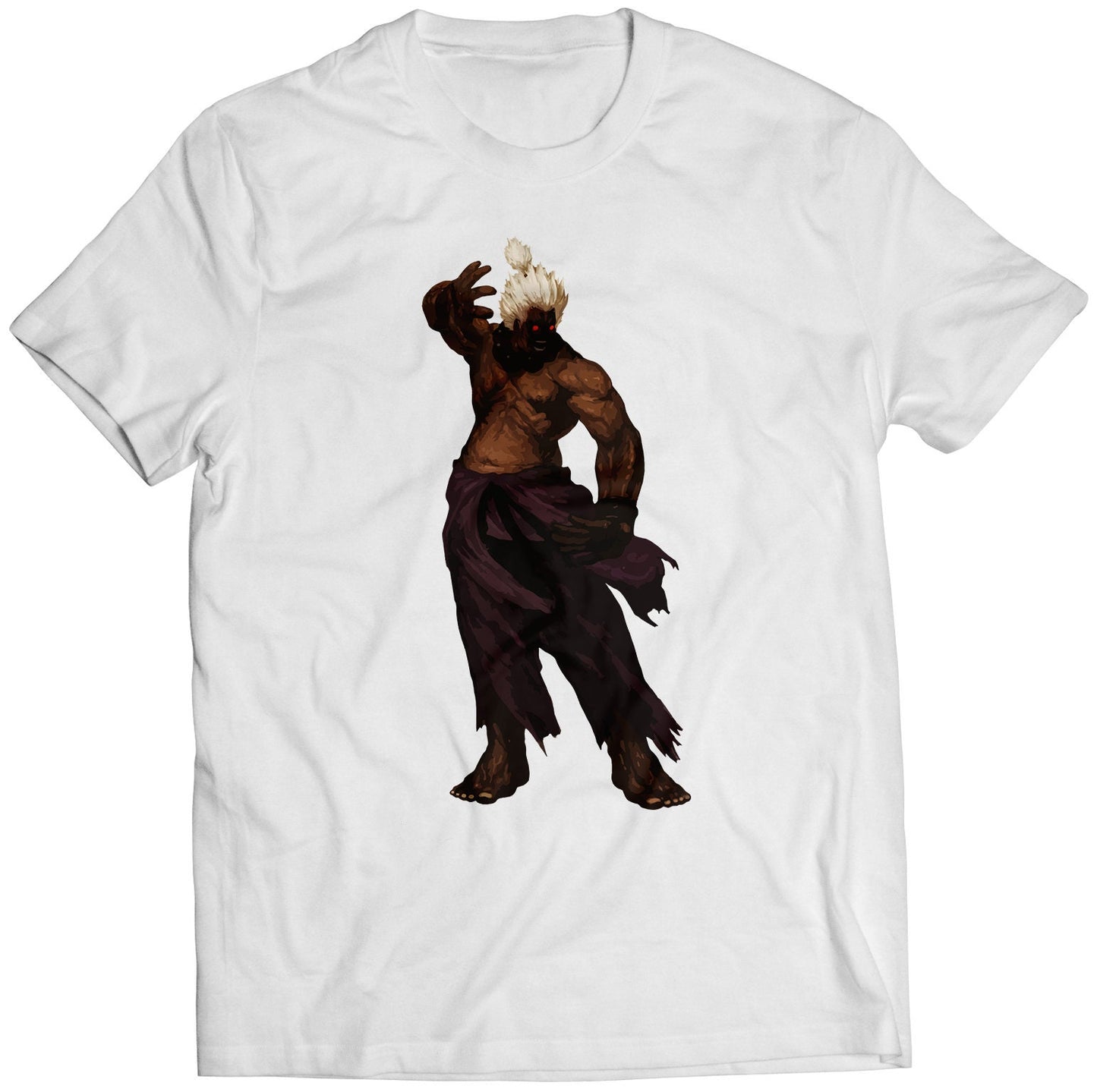 Shin Akuma Gouki SVC Chaos Premium Unisex T-shirt (Vectorized Design)