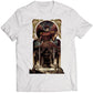 Bison Dictator Street Fighting Tarot Card Premium Unisex T-shirt (Vectorized Design)