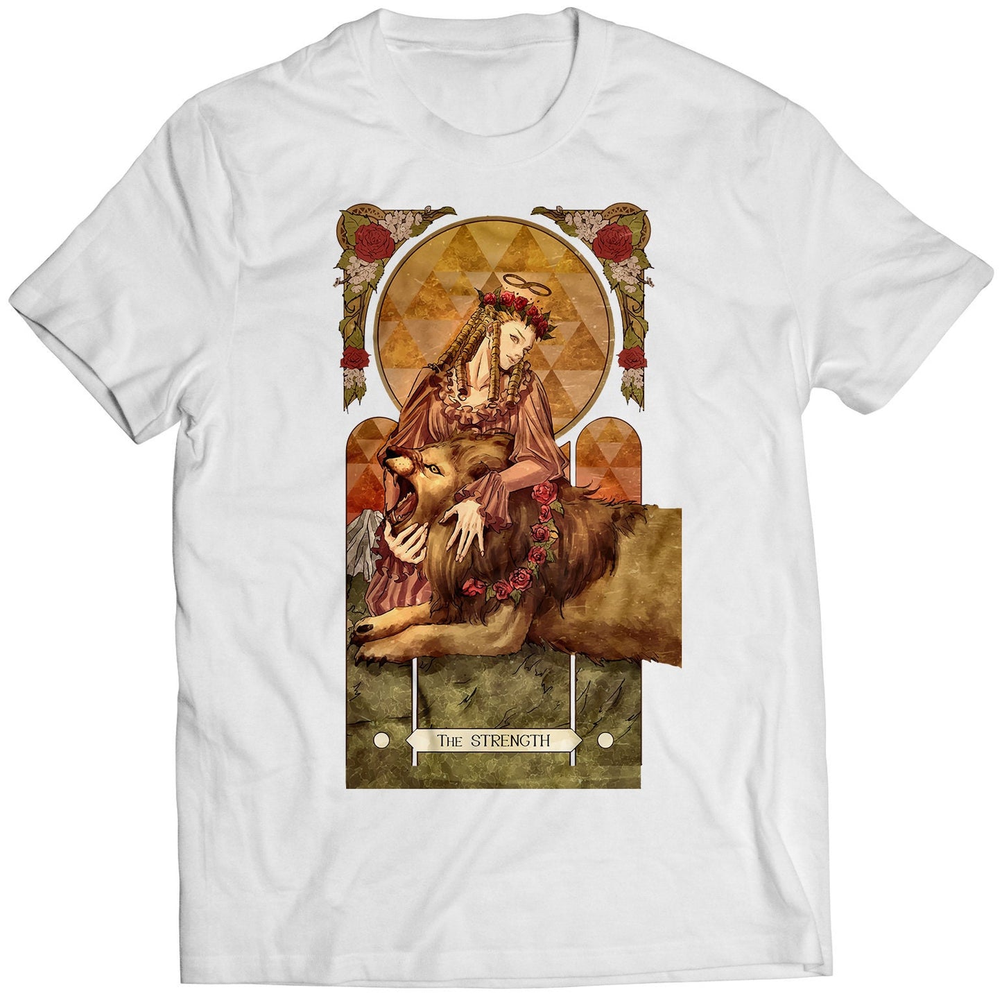 Karin Street Fighting Tarot Card Premium Unisex T-shirt (Vectorized Design)