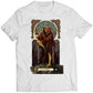 Oro Street Fighting Tarot Card Premium Unisex T-shirt (Vectorized Design)
