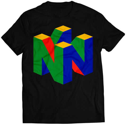 N64 Premium Unisex T-shirt (Vectorized Design)