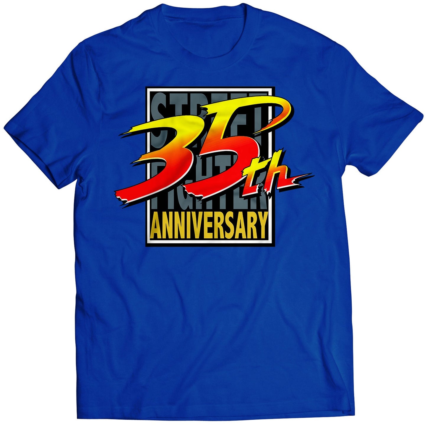 Street Fighting 35th Anniversary Premium Unisex T-shirt (Vectorized Design)