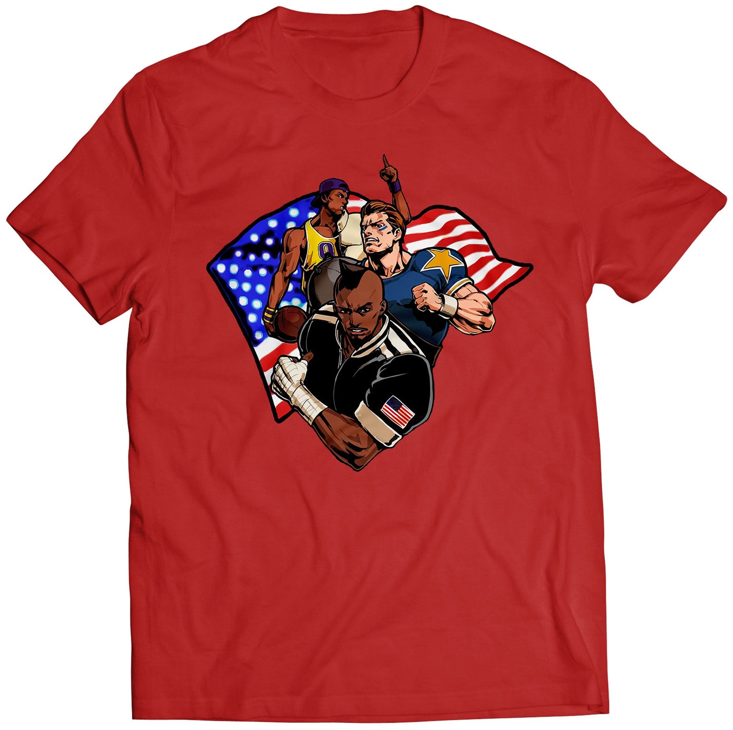 Sports USA Team KOF94 Premium Unisex T-shirt (Vectorized Design)