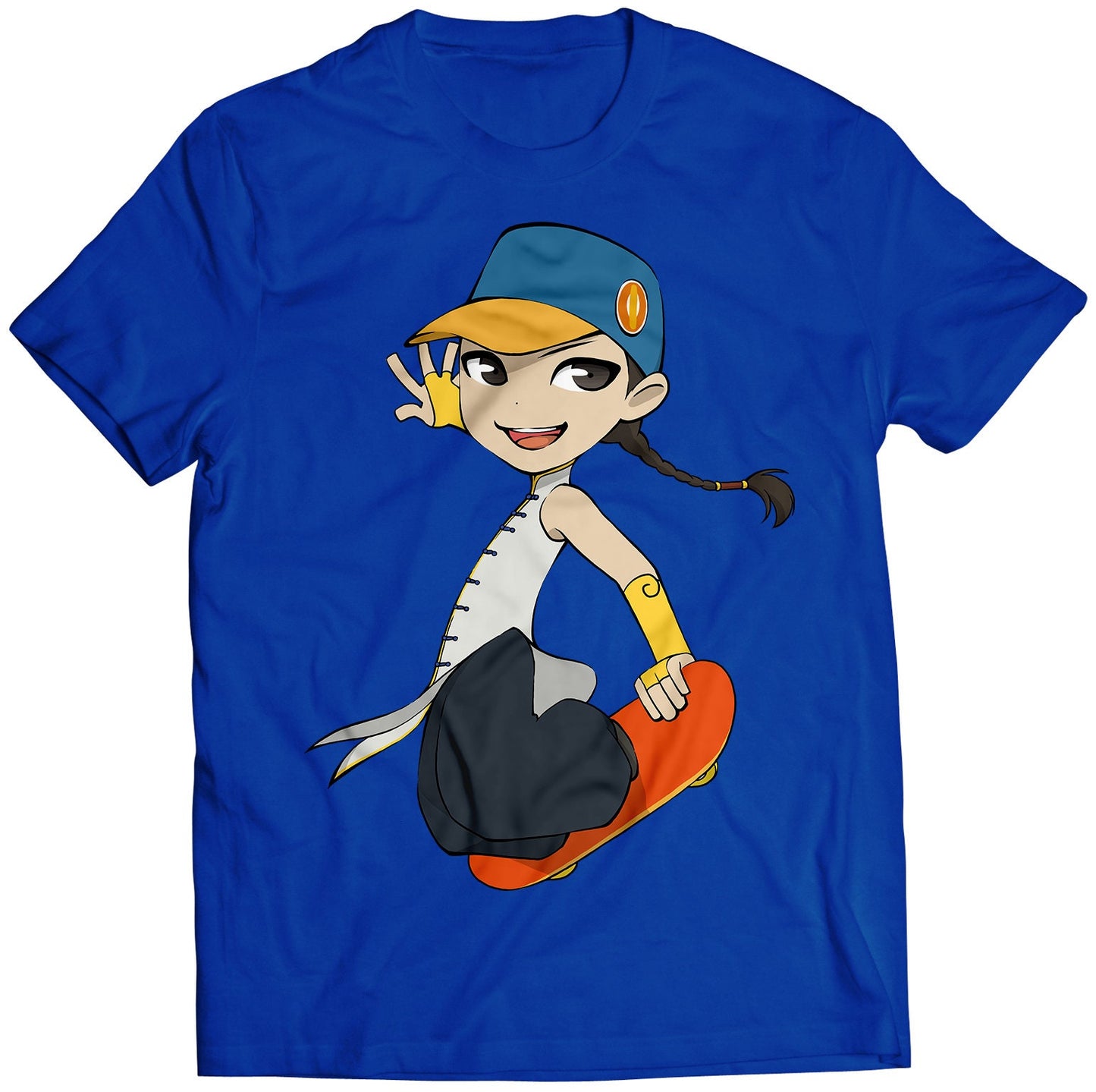 Chibi Yun Ultra SF4 Premium Unisex T-shirt (Vectorized Design)