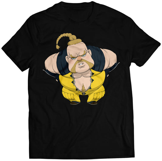 Chibi Rufus Ultra SF4 Premium Unisex T-shirt (Vectorized Design)