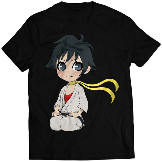 Chibi Makoto Ultra SF4 Premium Unisex T-shirt (Vectorized Design)