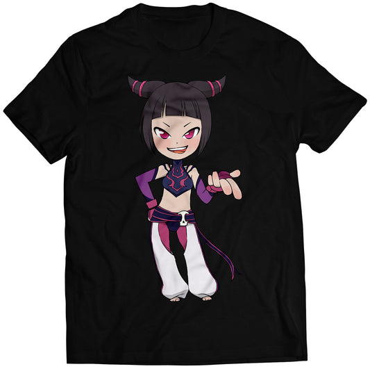 Chibi Juri Ultra SF4 Premium Unisex T-shirt (Vectorized Design)