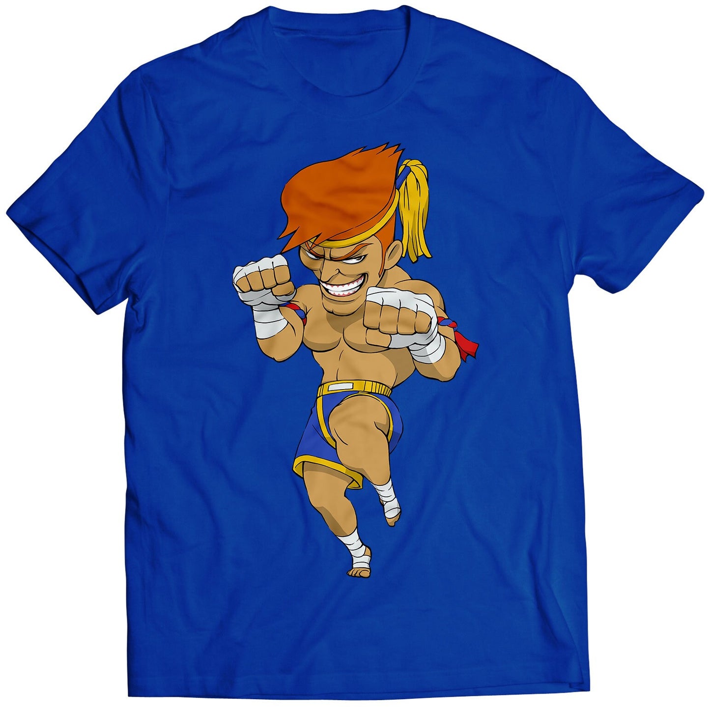 Chibi Adon Ultra SF4 Premium Unisex T-shirt (Vectorized Design)