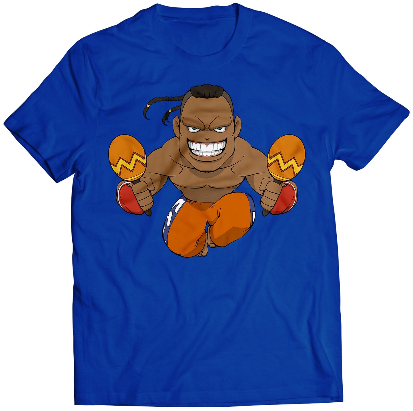 Chibi Dee Jay Ultra SF4 Premium Unisex T-shirt (Vectorized Design)