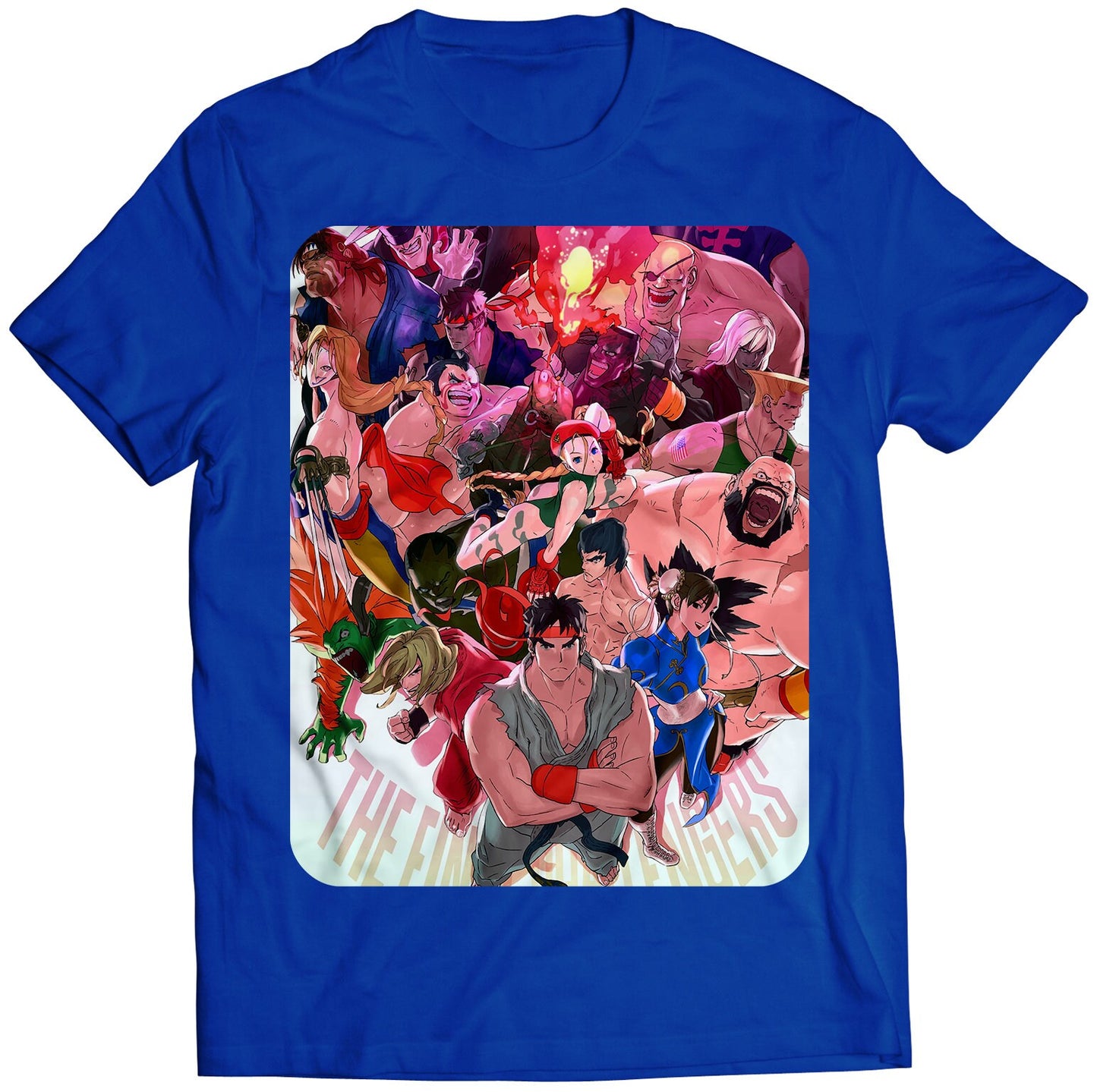 Ultra SF2 Final Challengers Cover Premium Unisex T-shirt (Vectorized Design)