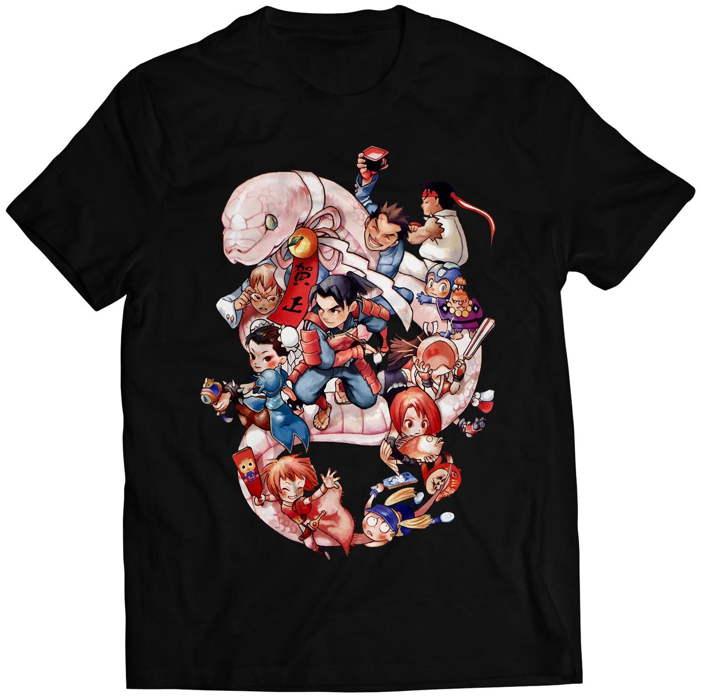 Capcom Crew Premium Unisex T-shirt (Vectorized Design)