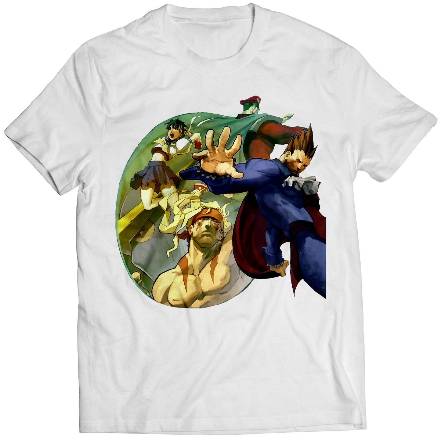 Rare Capcom Fighting Jam V2 Premium Unisex T-shirt (Vectorized Design)