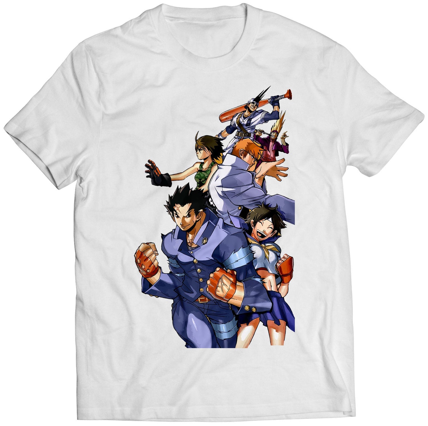 Rivalry Schools Project Justice Comic Premium Unisex T-shirt (Vectorized Design)