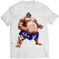 E Honda Comic Street Fighting Premium Unisex T-shirt (Vectorized Design)