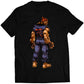 Gouki Akuma Comic Street Fighting Premium Unisex T-shirt (Vectorized Design)