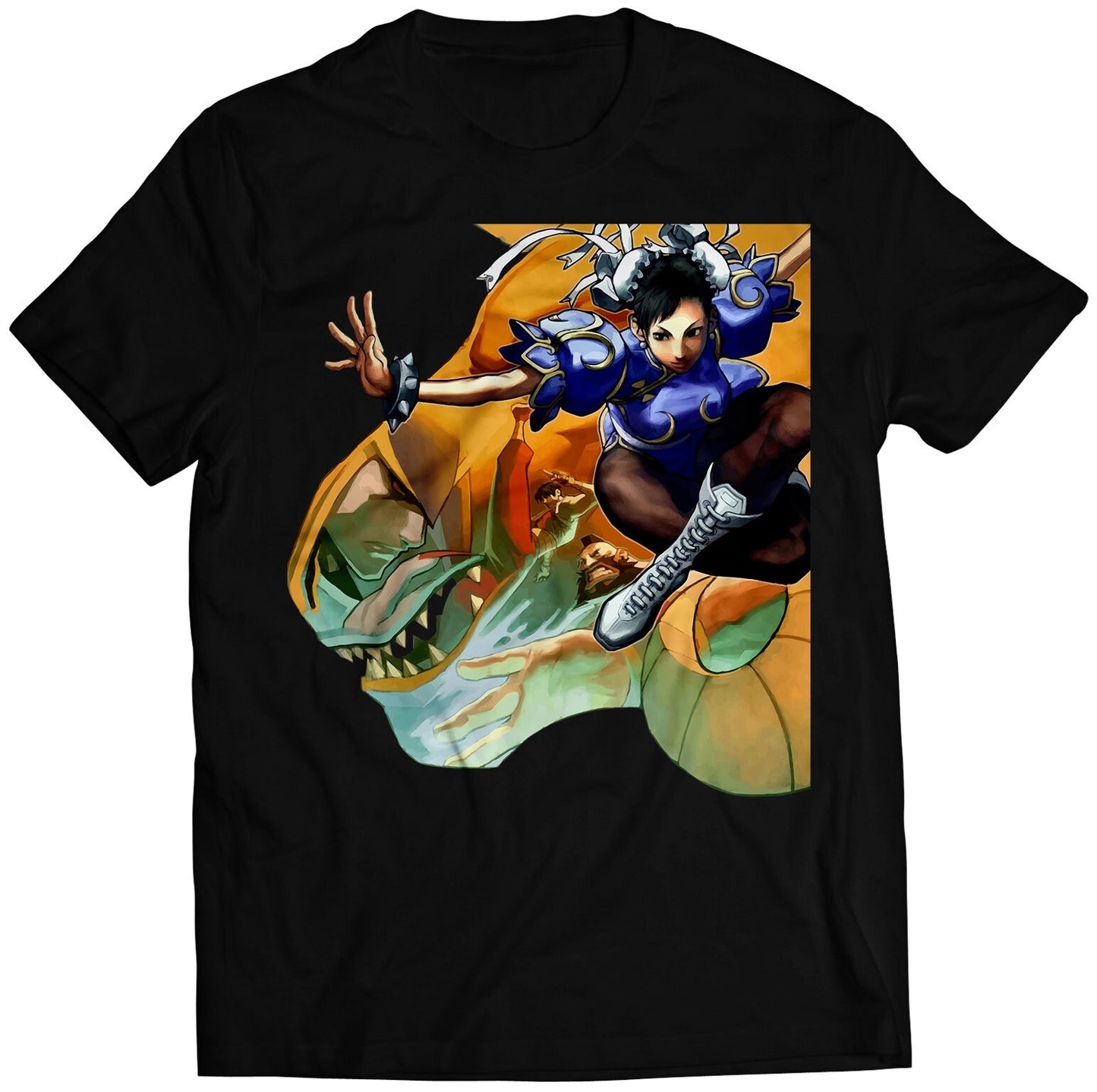 Rare Capcom Fighting Jam V1 Premium Unisex T-shirt (Vectorized Design)