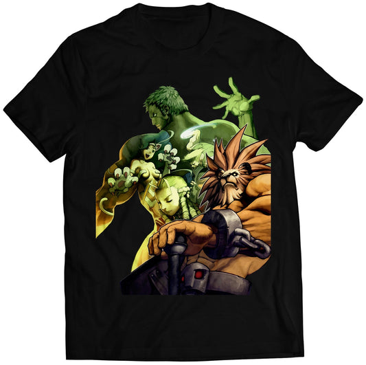 Rare Capcom Fighting Jam V2 Premium Unisex T-shirt (Vectorized Design)