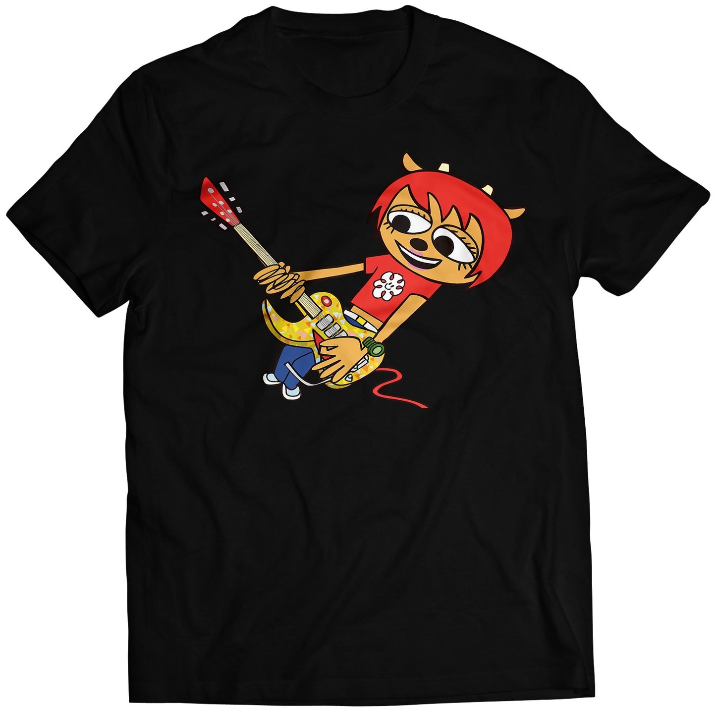 Lammy V2 PaRapper The Rapper Premium Unisex T-shirt (Vectorized Design)