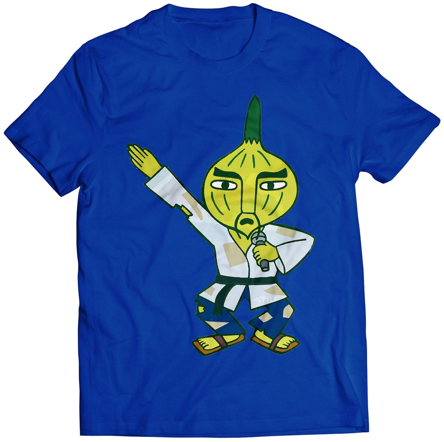 Chop Chop Master Onion Tamanegi V1 PaRapper The Rapper Premium Unisex T-shirt (Vectorized Design)