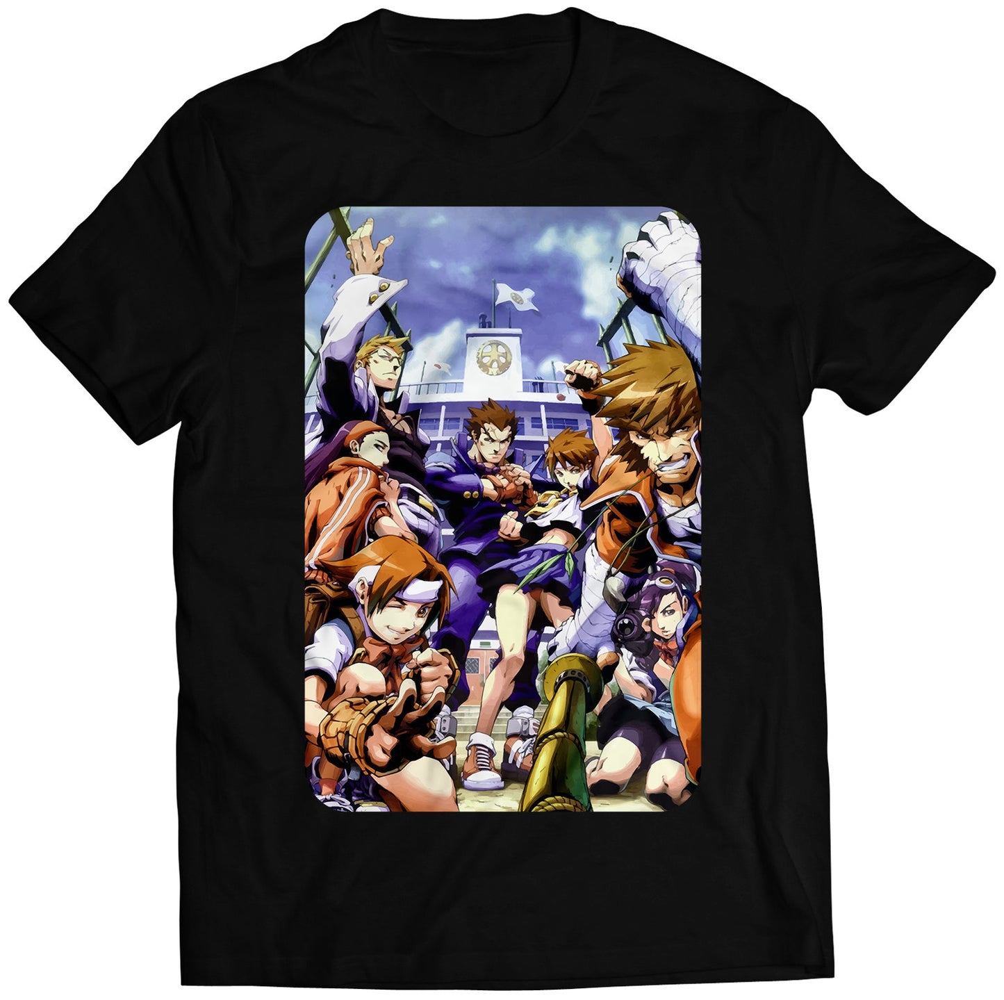 Rivalry Schools Project Justice Comic Cover V2 Premium Unisex T-shirt (Vectorized Design)