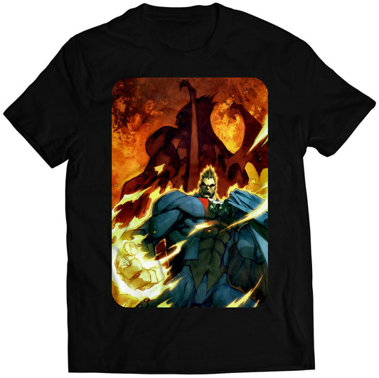 Donovan & Pyron Vampire Daarkstalkers Comic Premium Unisex T-shirt (Vectorized Design)