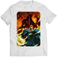 Donovan & Pyron Vampire Daarkstalkers Comic Premium Unisex T-shirt (Vectorized Design)