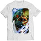 Bishamon Vampire Daarkstalkers Comic Premium Unisex T-shirt (Vectorized Design)