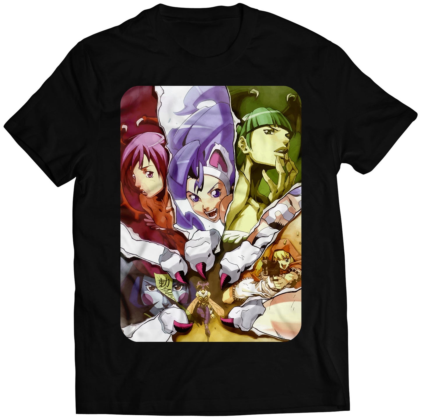 Ladies Of Vampire Daarkstalkers Comic Premium Unisex T-shirt (Vectorized Design)