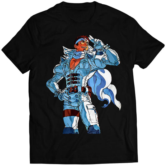 Jin Saotome Salute Premium Unisex T-shirt (Vectorized Design)