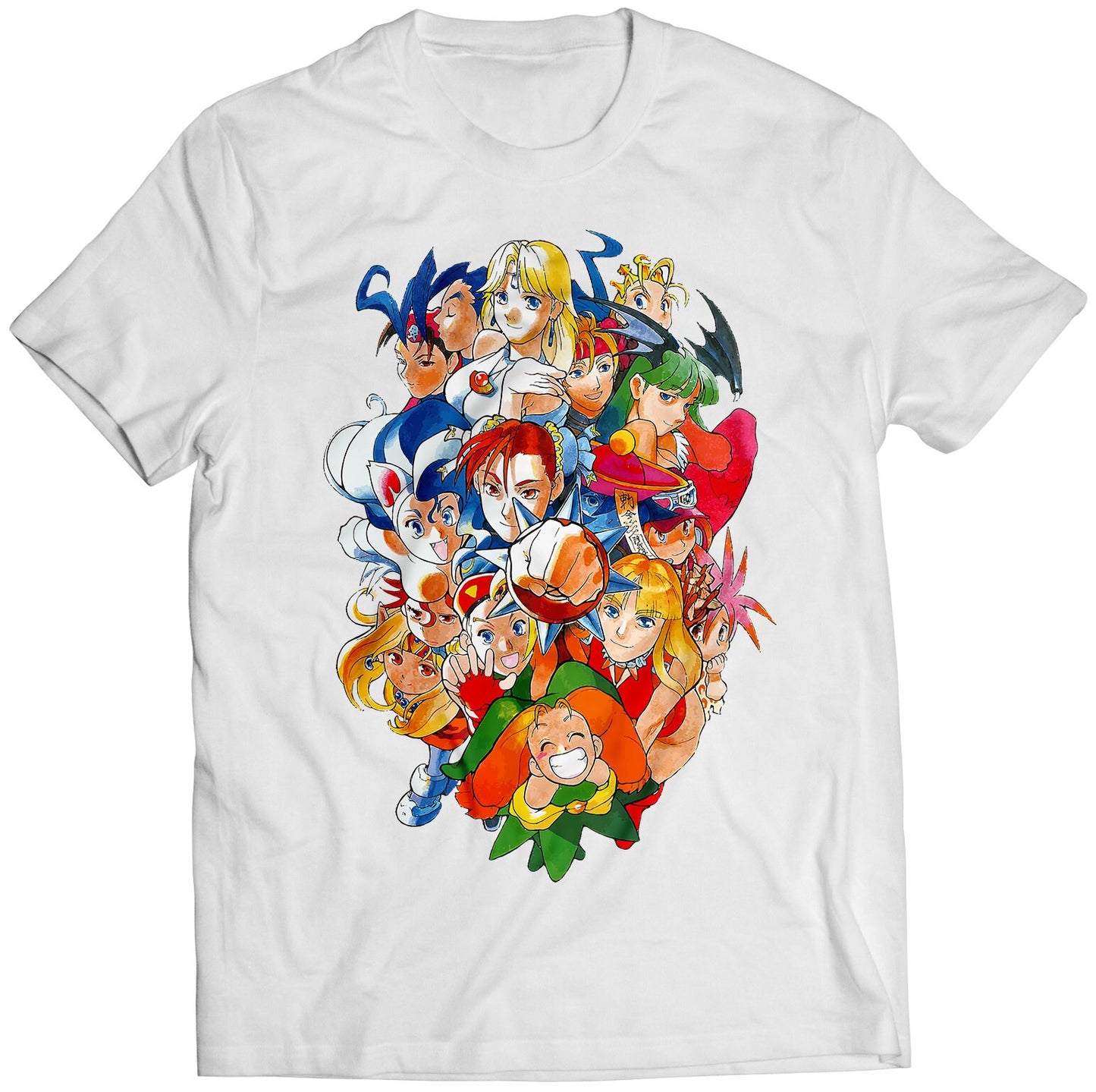 Capcom Girl Group Premium Unisex T-shirt (Vectorized Design)